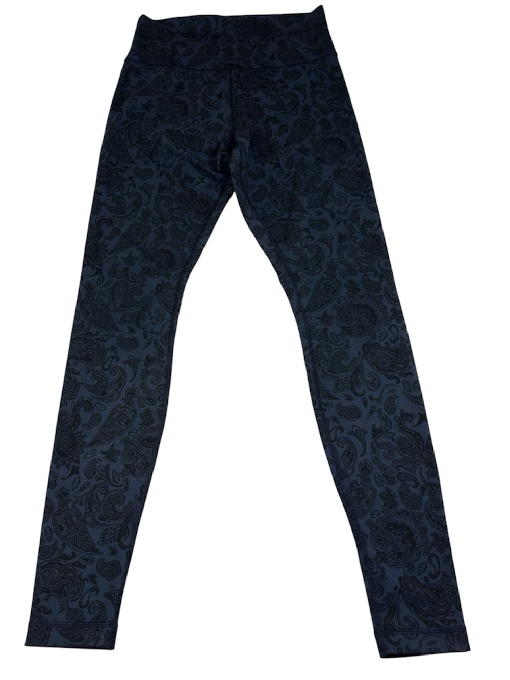 lululemon athletica Leggings Paisley Detail Size 8 Athleisure Y2K Retro Boho